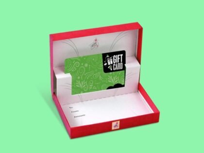Luxury Gift Card Box