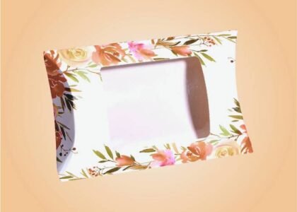 Pillow Boxes with Window