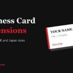 Business Card Dimensions Explained In Simple Terms