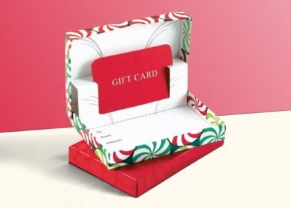 Custom Gift Card Boxes