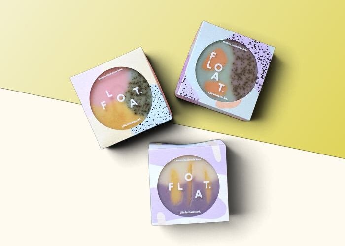 Printed Die Cut Soap Boxes