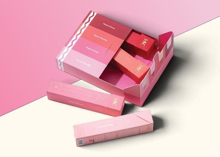 Printed Lip Gloss Boxes