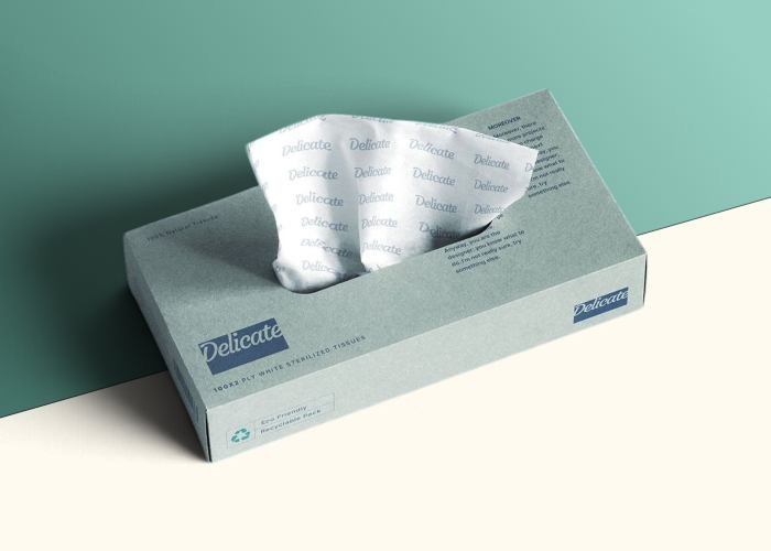 Printed Tissue Boxes